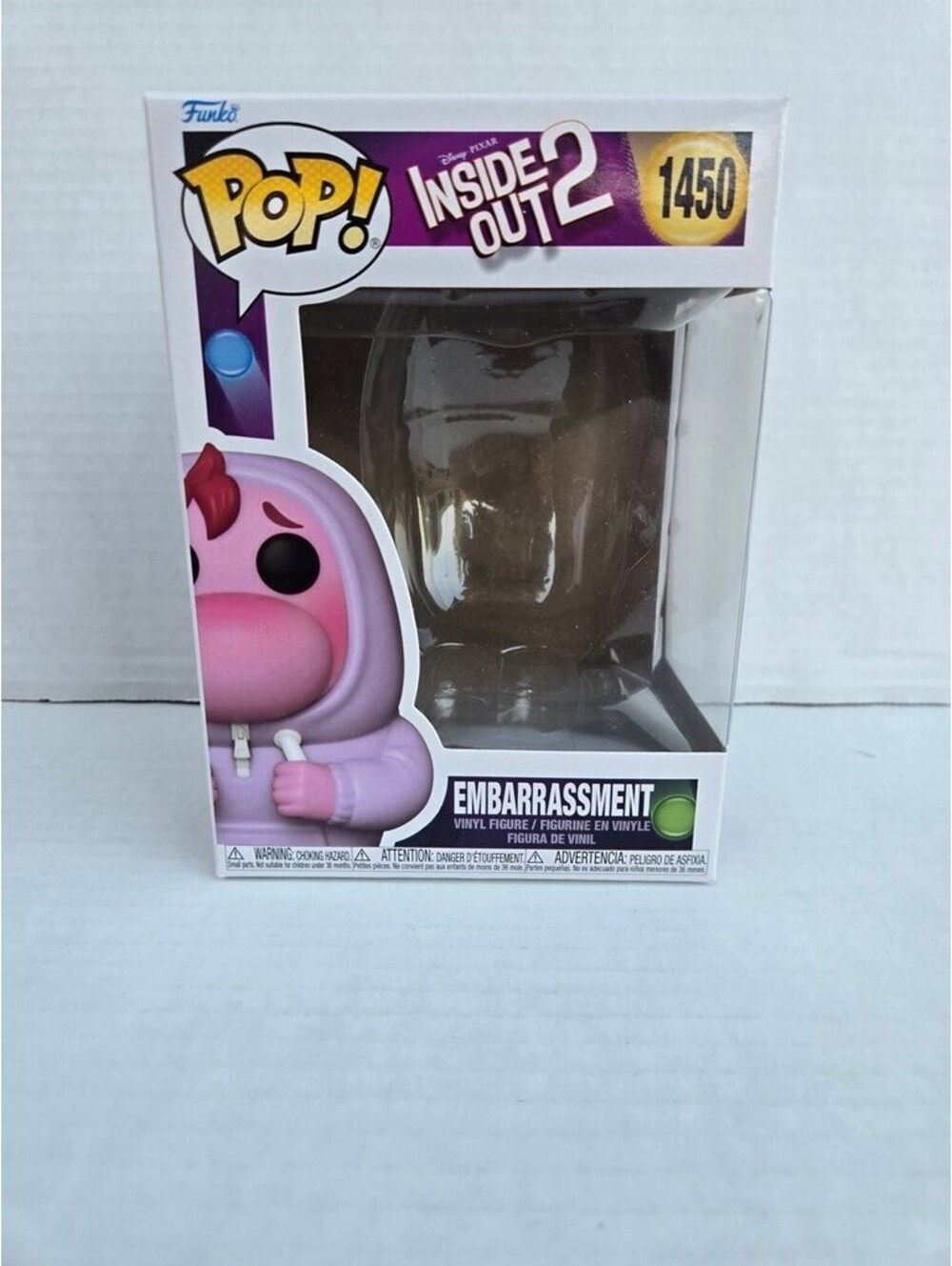 Funko Pop! Inside Out 2 Embarrassment Empty Box